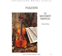 Partitions classique LEMOINE PAGANINI N. - MOUVEMENT PERPETUEL - VIOLON, PIANO Violon G