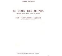 Partitions classique LEMOINE PAUBON PIERRE - COIN DES JEUNES (LE) - FLUTE, PIANO Flûte traversière