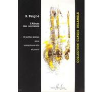 Partitions classique LEMOINE PEIGNE BERTRAND - ALBUM DES SOUVENIRS - SAXOPHONE MIB, PIANO Saxophone