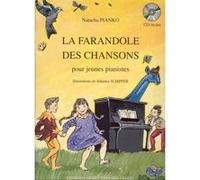 Partitions classique LEMOINE PIANKO NATACHA - FARANDOLE DES CHANSONS + CD - PIANO Piano