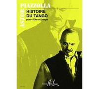 Partitions classique LEMOINE PIAZZOLLA ASTOR - HISTOIRE DU TANGO - FLUTE, HARPE Flûte traversière G