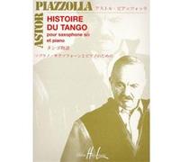 Partitions classique LEMOINE PIAZZOLLA ASTOR - HISTOIRE DU TANGO - SAXOPHONE SIB, PIANO Saxophone G