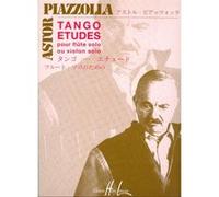 Partitions classique LEMOINE PIAZZOLLA ASTOR - TANGO - ETUDES (6) - FLUTE OU VIOLON Musique de chambre G