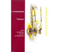 Partitions classique LEMOINE PICHAUREAU CLAUDE - TRIPTYQUE - SAXOPHONE MIB AND VIBRAPHONE Saxophone G