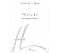Partitions classique LEMOINE ROUSSEL ALBERT - VOCALISE - SAXOPHONE MIB, PIANO Saxophone