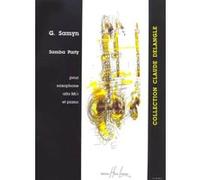 Partitions classique LEMOINE SAMYN GINO - SAMBA PARTY - SAXOPHONE, PIANO Saxophone