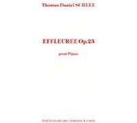 Partitions classique LEMOINE SCHLEE THOMAS DANIEL - EFFLEUREE OP.23 - PIANO Piano