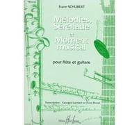 Partitions classique LEMOINE SCHUBERT FRANZ - MÉLODIES, SÉRÉNADE ET MOMENT MUSICAL - FLUTE, GUITARE Musique de chambre