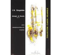 Partitions classique LEMOINE SINGELEE JEAN-BAPTISTE - ADAGIO ET RONDO OP.63 - SAXOPHONE SIB, PIANO Saxophone
