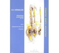 Partitions classique LEMOINE SINGELEE JEAN-BAPTISTE - FANTAISIE PASTORALE OP.56 - SAXOPHONE Saxophone