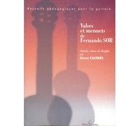 Partitions classique LEMOINE SOR FERNANDO - VALSES ET MENUETS - GUITARE Guitare