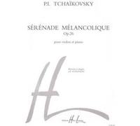 Partitions classique LEMOINE TCHAIKOVSKY P.I./ GONZALES J.F. - SERENADE MELANCOLIQUE - VIOLON, PIANO Violon