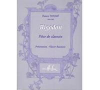 Partitions classique LEMOINE THOME FRANCIS - RIGODON - CLAVECIN Clavecin G
