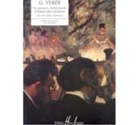Partitions classique LEMOINE VERDI GIUSEPPE - VA PENSIERO... CHOEUR DES ESCLAVES EXTRAIT DE NABUCCO - PIANO Piano G