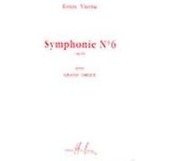 Partitions classique LEMOINE VIERNE LOUIS - SYMPHONIE N°6 OP.59 - ORGUE Orgue