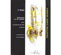 Partitions classique LEMOINE VITALI TOMMASO - CHACONNE EN SOL MIN. - SAXOPHONE MIB, PIANO Saxophone