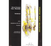 Partitions classique LEMOINE VON PARADIS MARIA-THERESIA - SICILIENNE - SAXOPHONE, PIANO Saxophone