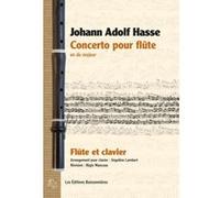 Partitions classique Les Editions buissonnieres HASSE J.A. - CONCERTO POUR FLUTE EN DO MAJEUR - FLUTE Flûte traversière