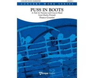 Partitions classique Mitropa Music CESARINI FRANCO - PUSS IN THE BOOTS - CONCERT BAND Orchestre