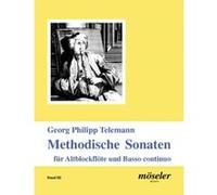 Partitions classique MOSELER TELEMANN G. PH. - METHODICAL SONATAS VOL. 3 - RECORDER AND BASSO CONTINUO Flûte à bec
