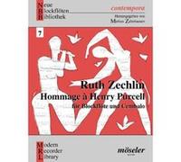 Partitions classique MOSELER ZECHLIN RUTH - HOMMAGE À HENRY PURCELL - SOPRANO- OR TENOR RECORDER AND HARPSICHORD Flûte à bec G