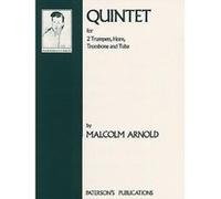 Partitions classique MUSIC SALES ARNOLD MALCOLM - QUINTET FOR BRASS OP. 73 - TUBA Tuba G