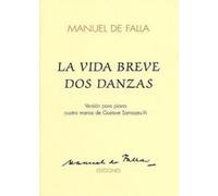 Partitions classique MUSIC SALES MANUEL DE FALLA LA VIDA BREVE DOS DANZAS - PIANO DUET Piano