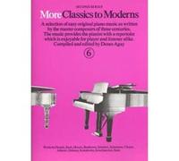 Partitions classique MUSIC SALES MORE CLASSICS TO MODERNS VOL 6 - PIANO Piano G