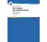 Partitions classique MUSIKVERLAG CRANZ SCHRADIECK HEINRICH - ECOLE DE LA TECHNIQUE DU VIOLON VOL.3 Violon