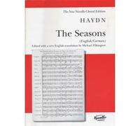 Partitions classique NOVELLO HAYDN J. - THE SEASONS (ENGL./GERM.) - VOCAL SCORE Choeur et ensemble vocal G