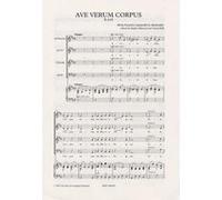 Partitions classique NOVELLO MOZART W.A. - AVE VERUM CORPUS - ORGAN ACCOMPANIMENT Choeur et ensemble vocal