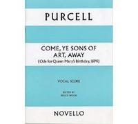Partitions classique NOVELLO PURCELL HENRY - COME, YE SONS OF ART, AWAY - VOCAL SCORE Choeur et ensemble vocal G