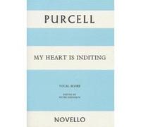 Partitions classique NOVELLO PURCELL - MY HEART IS INDITING - VOCAL SCORE Choeur et ensemble vocal G