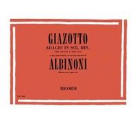 Partitions classique RICORDI ALBINONI T. - ADAGIO IN SOL MINORE - ORGUE Orgue G