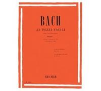 Partitions classique RICORDI BACH J.S. - 23 PEZZI FACILI - PIANO Piano G