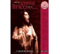 Partitions classique RICORDI CANTOLOPERA: ARIE PER SOPRANO LIRICO + CD Soprano, piano