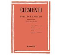 Partitions classique RICORDI CLEMENTI M. - PRELUDI E ESERCIZI - PIANO Piano