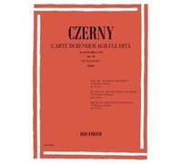 Partitions classique RICORDI CZERNY C. - ARTE DI RENDERE AGILI LE DITA 50 STUDI BRILLANTI OP.740 - PIANO Piano