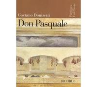 Partitions classique RICORDI DONIZETTI G. - DON PASQUALE - CONDUCTEUR Grand format G