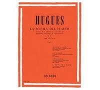 Partitions classique RICORDI HUGUES L. - SCUOLA DEL FLAUTO DIVISA IN 4 GRADI - FLUTE Flûte traversière