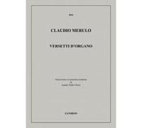 Partitions classique RICORDI MERULO C. - VERSETTI D'ORGANO - ORGUE Orgue G