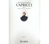 Partitions classique RICORDI PAGANINI N. - 24 CAPRICCI OP. 1 - VIOLON Violon G