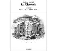 Partitions classique RICORDI PONCHIELLI A. - GIOCONDA - CHANT ET PIANO Voix solo, piano