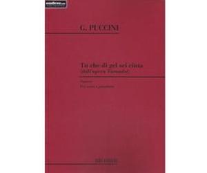 Partitions classique RICORDI PUCCINI G. - TU CHE DI GEL SEI CINTA - SOPRANO ET PIANO Soprano, piano