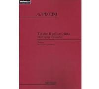 Partitions classique RICORDI PUCCINI G. - TU CHE DI GEL SEI CINTA - SOPRANO ET PIANO Soprano, piano G