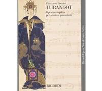 Partitions classique RICORDI PUCCINI G. - TURANDOT TESTO ITALIANO - CHANT ET PIANO Voix solo, piano G