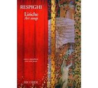 Partitions classique RICORDI RESPIGHI O. - LIRICHE - ART SONGS - CHANT ET PIANO Choeur et ensemble vocal G