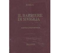Partitions classique RICORDI ROSSINI G. - BARBIERE DI SIVIGLIA EDIZIONE CRITICA Voix solo, piano