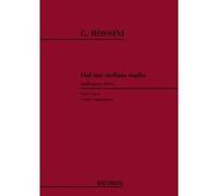Partitions classique RICORDI ROSSINI G. - DAL TUO STELLATO SOGLIO - CHANT ET PIANO Voix solo, piano