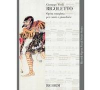 Partitions classique RICORDI VERDI G. - RIGOLETTO - CHANT ET PIANO Voix solo, piano